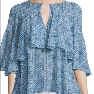 Rebecca Taylor Shibori Blouse